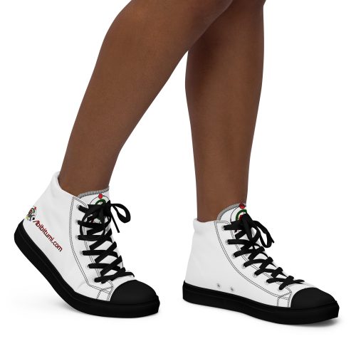 Abibitumi.com Women’s high top canvas shoes - Image 3