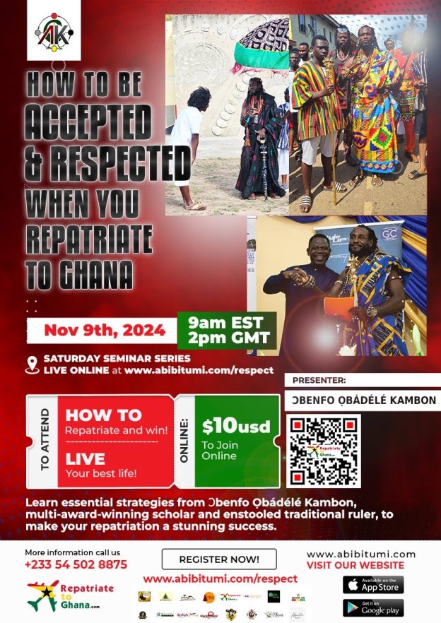 Repatriation to Ghana Done Right: Insider Strategies from a Scholar-Chief