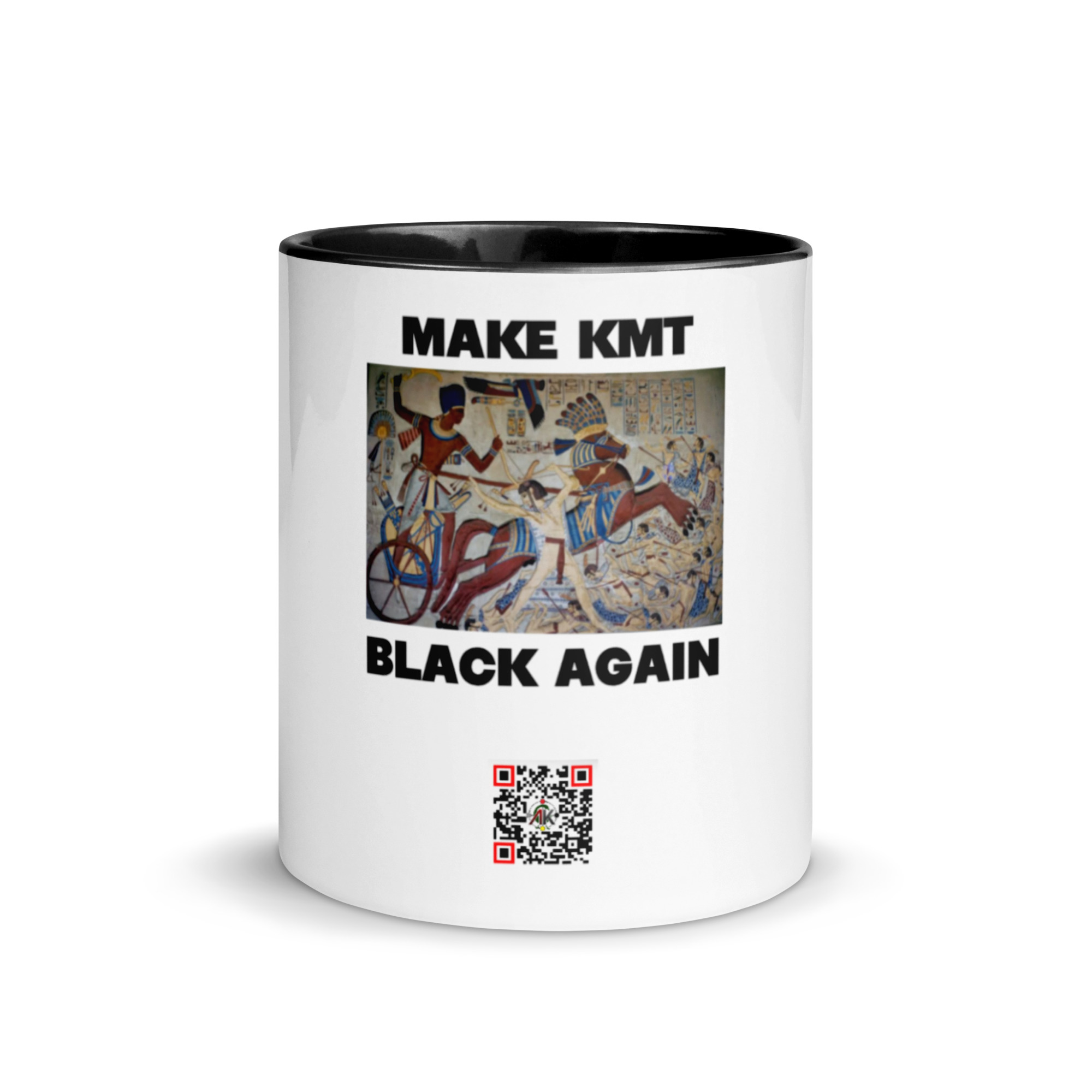 Make Kmt Black Again Mug with Color Inside