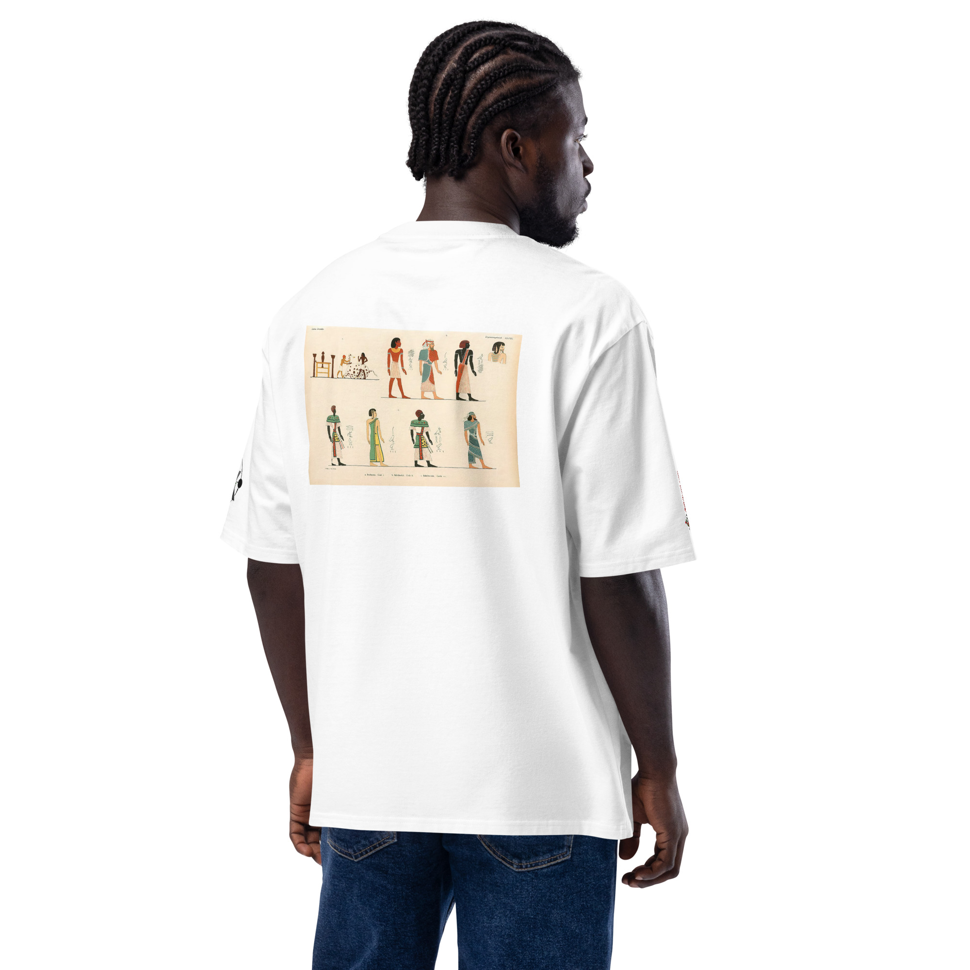 Make Kmt Black Again Oversized heavyweight t-shirt - Image 3