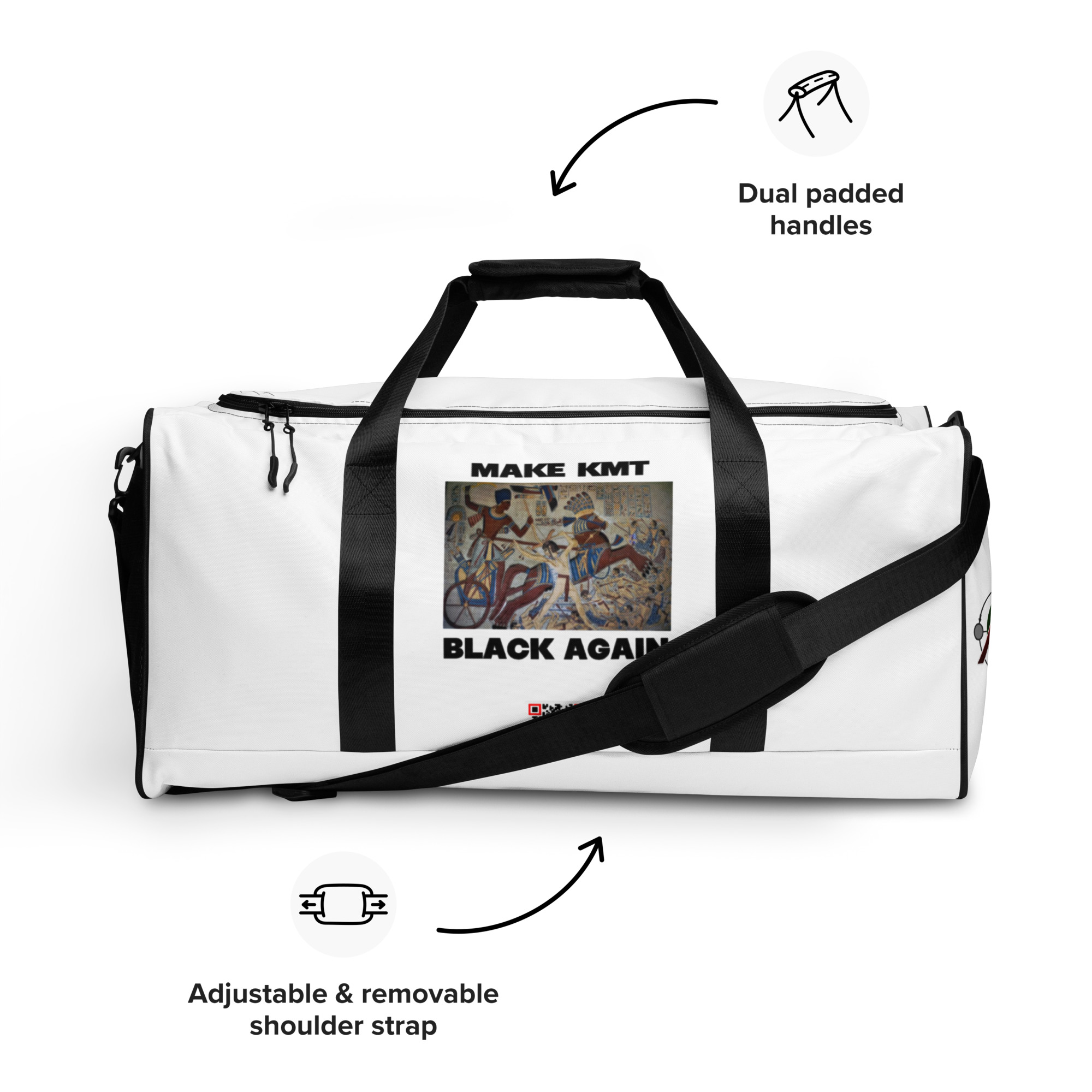 Make Kmt Black Again Duffle bag