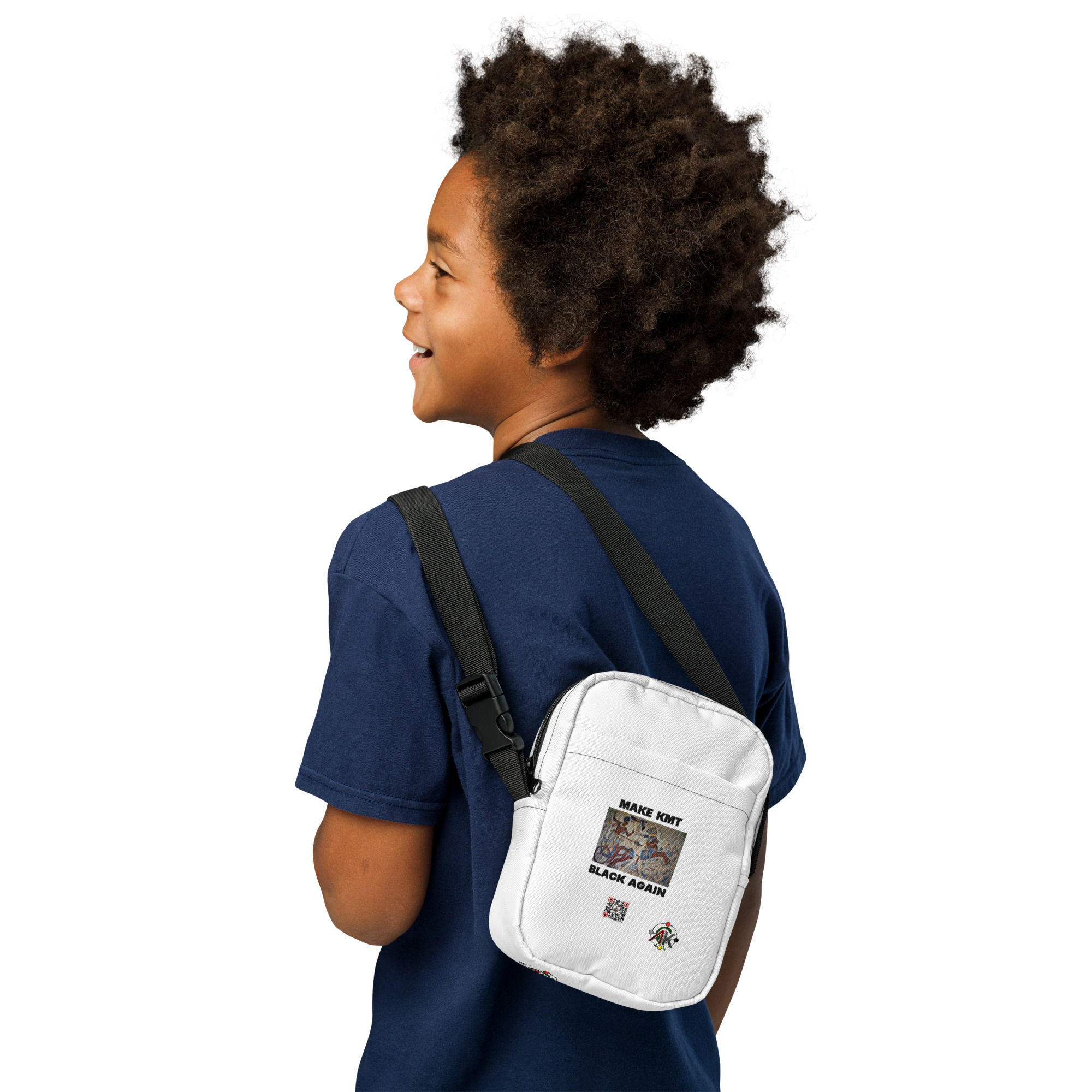 Utility Make Kmt Black Again crossbody bag - Image 2