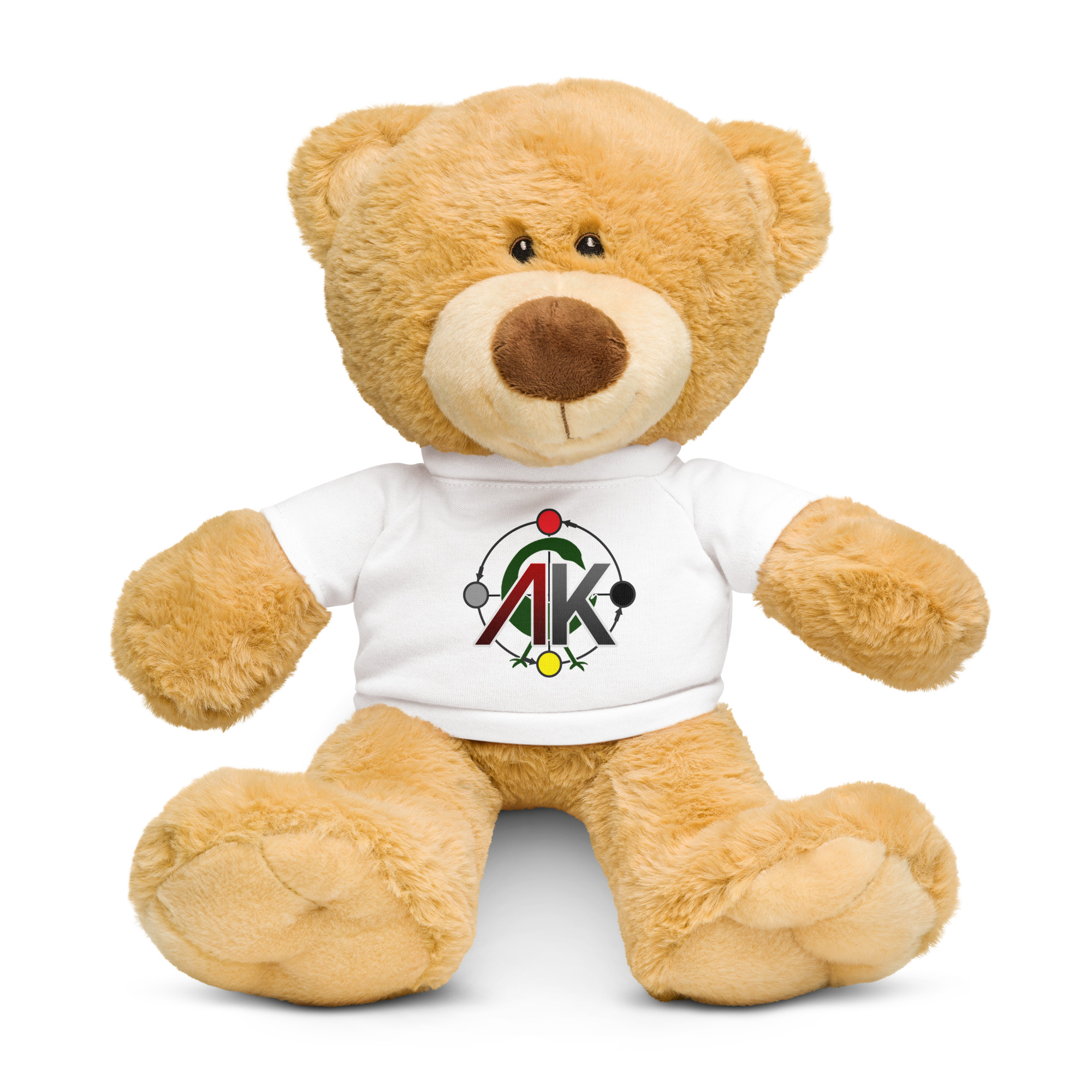 Abibitumi Logo Teddy bear with a t-shirt
