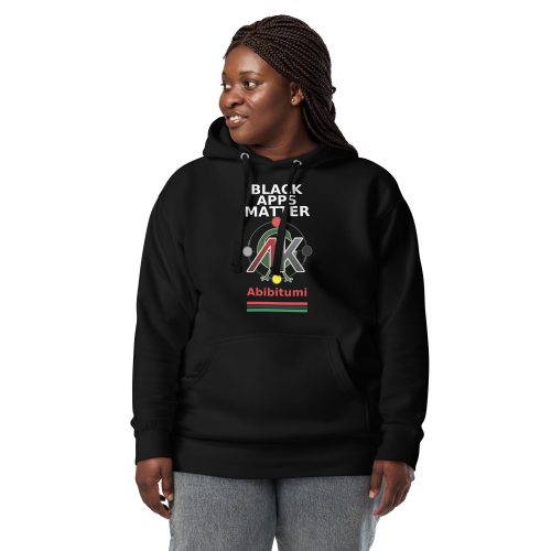 BLACK APPS MATTER Abibitumi Unisex Hoodie