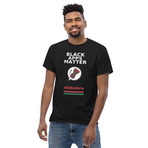 BLACK APPS MATTER Abibinkra Unisex classic tee