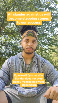 Oriire - Slander does NOT Stop Honey from Being Sweet