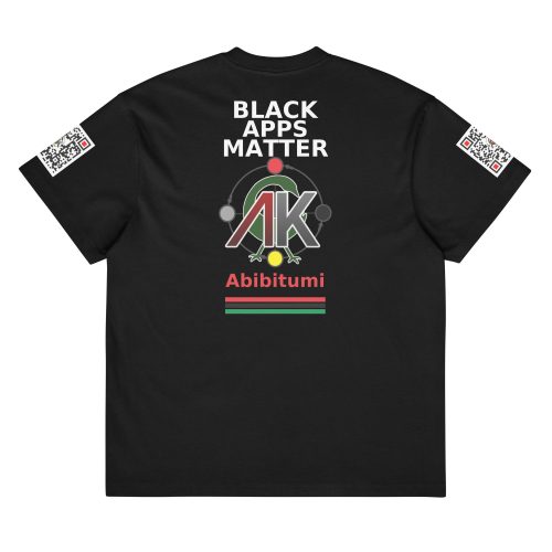 BLACK APPS MATTER Abibitumi Men’s box tee - Image 4