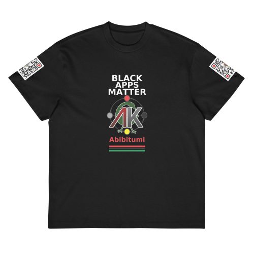 BLACK APPS MATTER Abibitumi Men’s box tee - Image 5