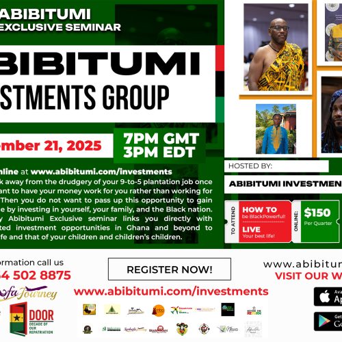 ABIBITUMI Investments Group — Exclusive Quarterly Seminar