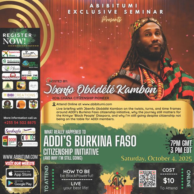 The Truth About ADDI’s Burkina Faso Citizenship Initiative — And Why the Journey Continues