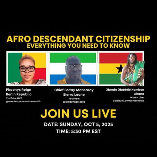 Ghana Citizenship - A Conversation with Ɔbenfo Ọbádélé Bakari Kambon