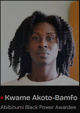 awardee - kwame bamfo