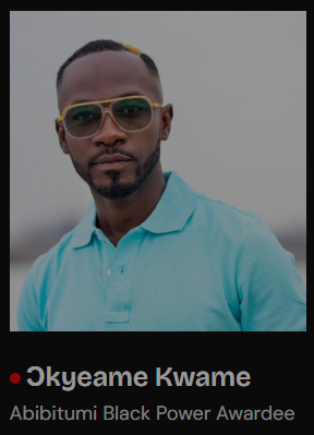 awardee - Kwame