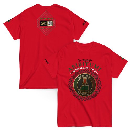 ABIBITUMI CONFERENCE and FESTIVAL TEE - RED