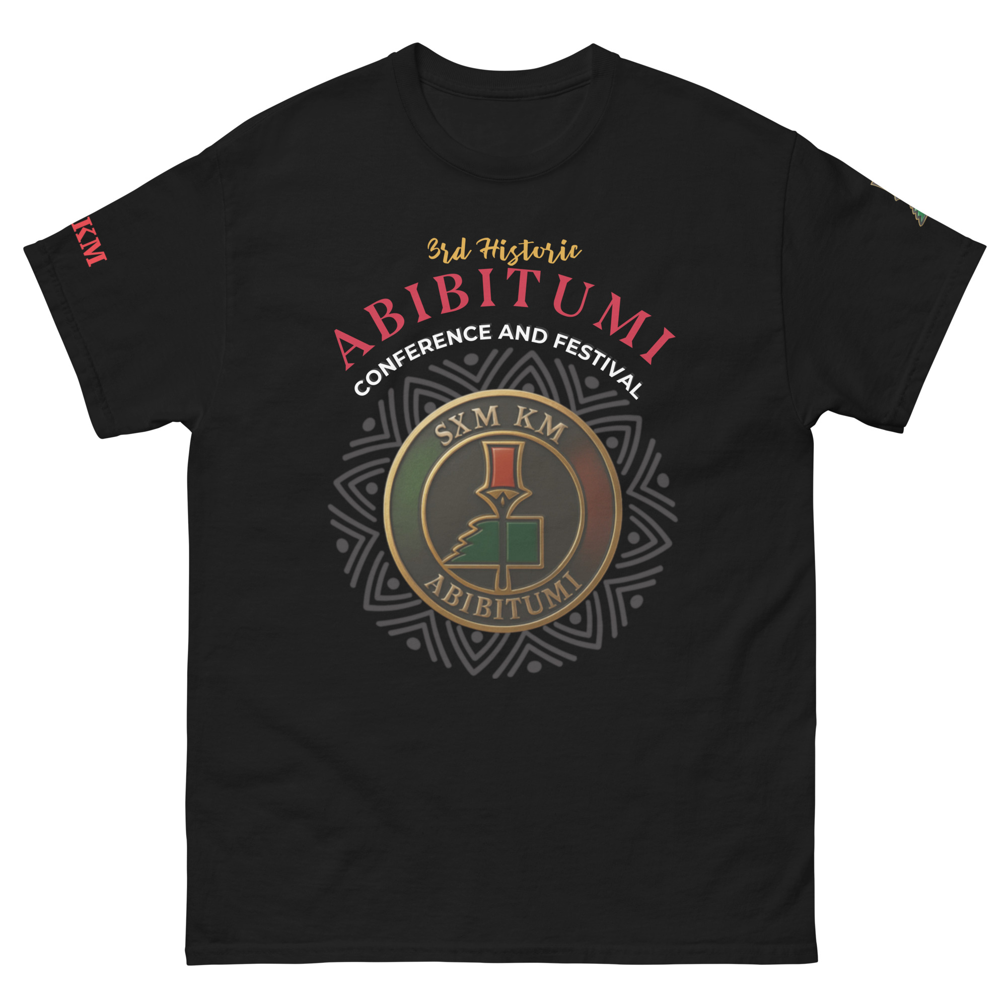 ABIBITUMI CONFERENCE & FESTIVAL TEE - BLACK - Image 5