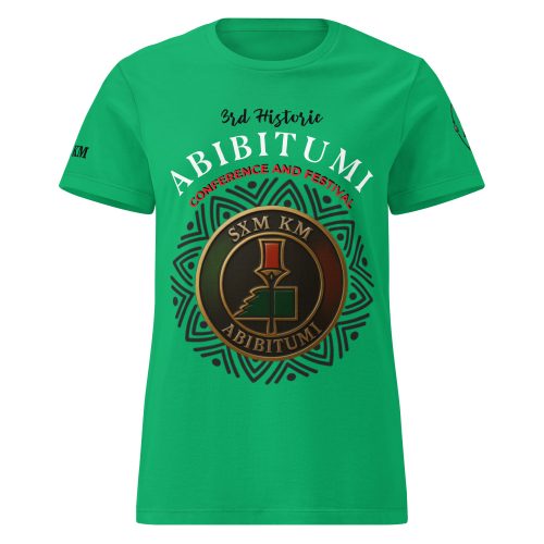 WOMEN'S ABIBITUMI CONFERENCE & FESTIVAL TEE – GREEN
