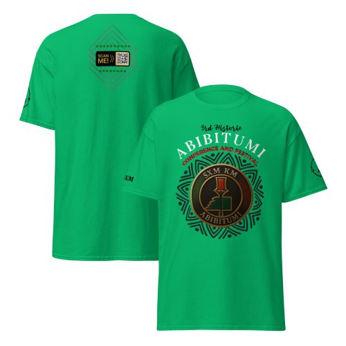 ABIBITUMI CONFERENCE & FESTIVAL Unisex Tee - GREEN