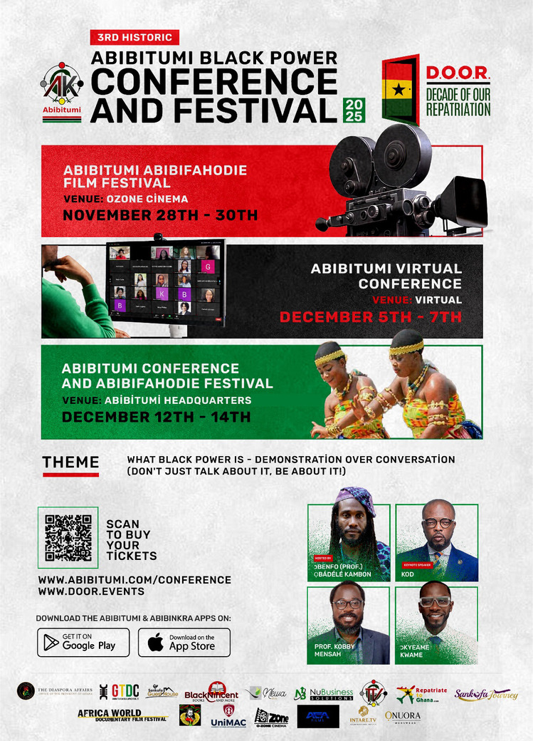 2025 Abibitumi Abibifahodie Conference and Film Festival Preview