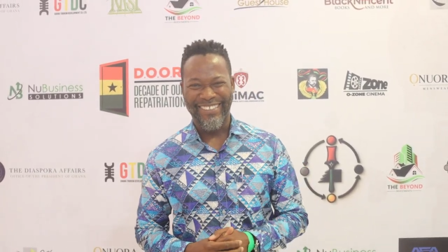 Famous Ghanaian Actor Adjetey Anang @ the Abibitumi Abibifahodie Film Festival