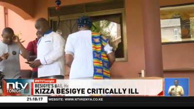 Uganda opposition leader Kizza Besigye critically ill in prison, says wife Winnie Byanyima-4yoqpZ0F6CM