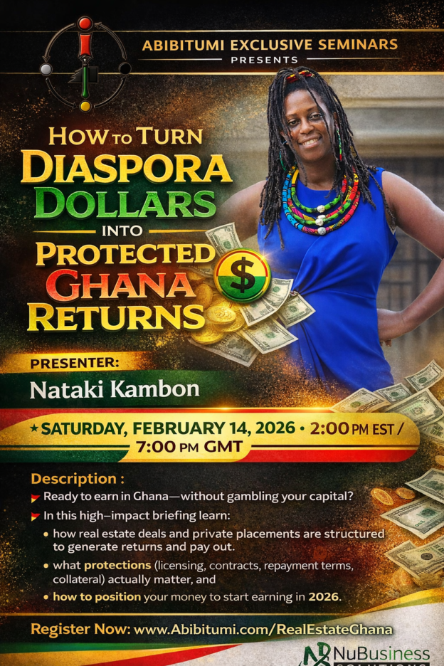 Invest in Ghana the Smart Way: Protect Your Diaspora Capital and Earn Real Returns