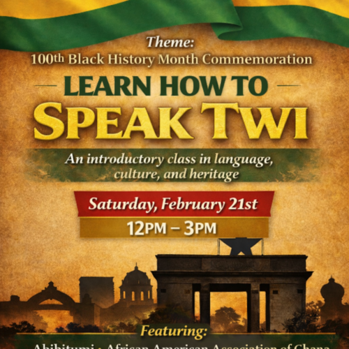 Learn How to Speak Twi (Introductory Class in Language, Culture & Heritage)
