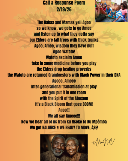 Call and Response Poem 2-19-26