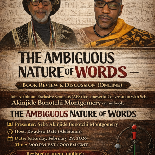 Book Discussion: The Ambiguous Nature of Words