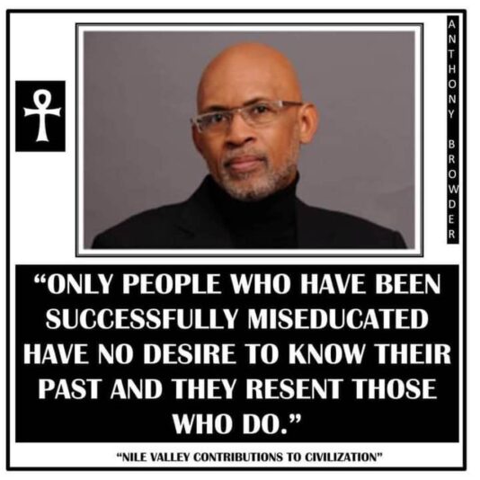 Only people who have been miseducated
