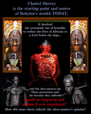 the slave master's opinion