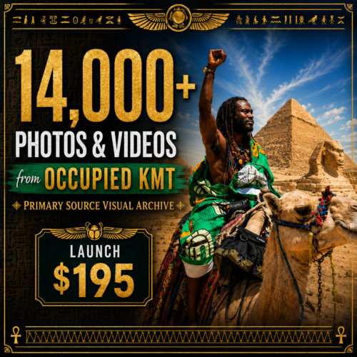 14,000+ Exclusive Photos and Unlisted Videos from Occupied Kmt: Primary Source Visual Data Archive