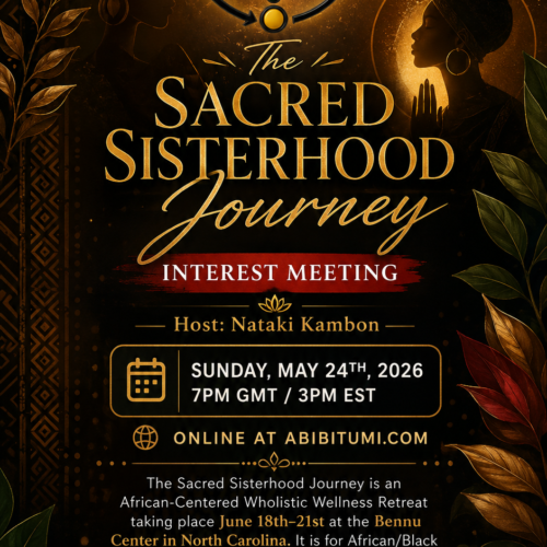 Sacred Sisterhood Journey Interest Meeting