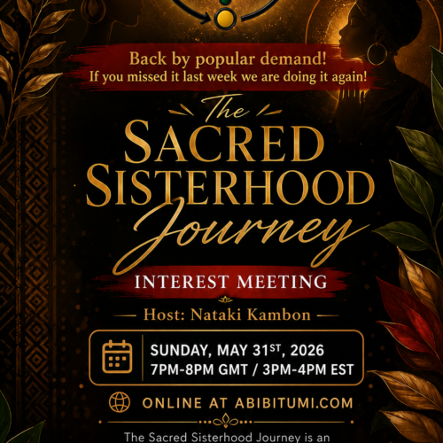 Sacred Sisterhood Journey Interest Meeting