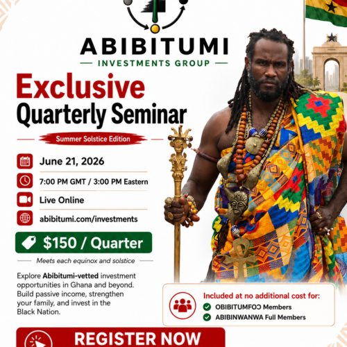 ABIBITUMI Investments Group — Exclusive Quarterly Seminar (Summer Solstice Edition)