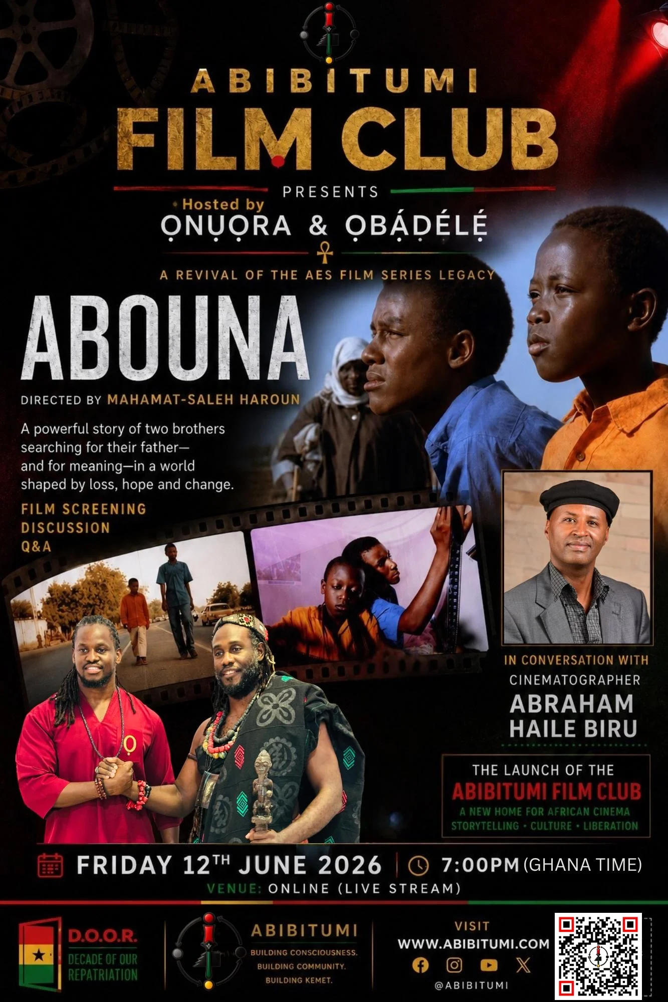Launch of the Abibitumi Film Club