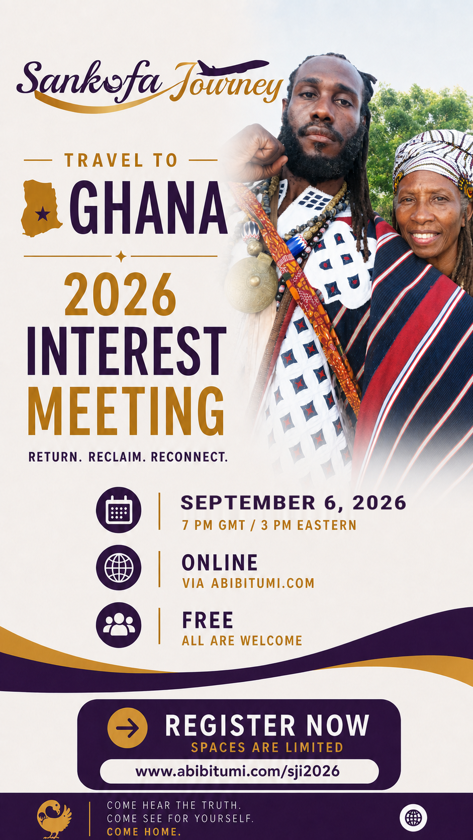 Sankɔfa Journey 2026 Family Reunion & Interest Meeting