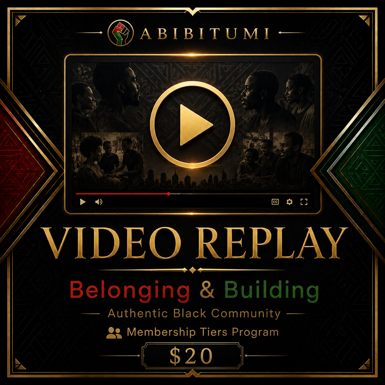 Video Replay Belonging and Building