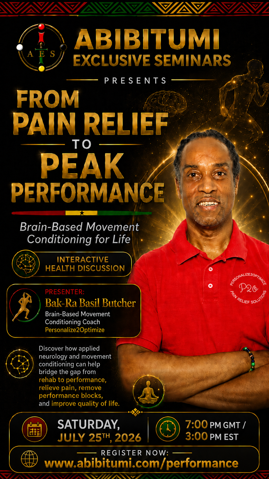 From Pain Relief to Peak Performance