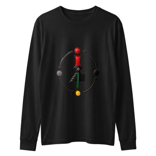 Abibitumi Emblem Statement Heavyweight Long Sleeve Tee