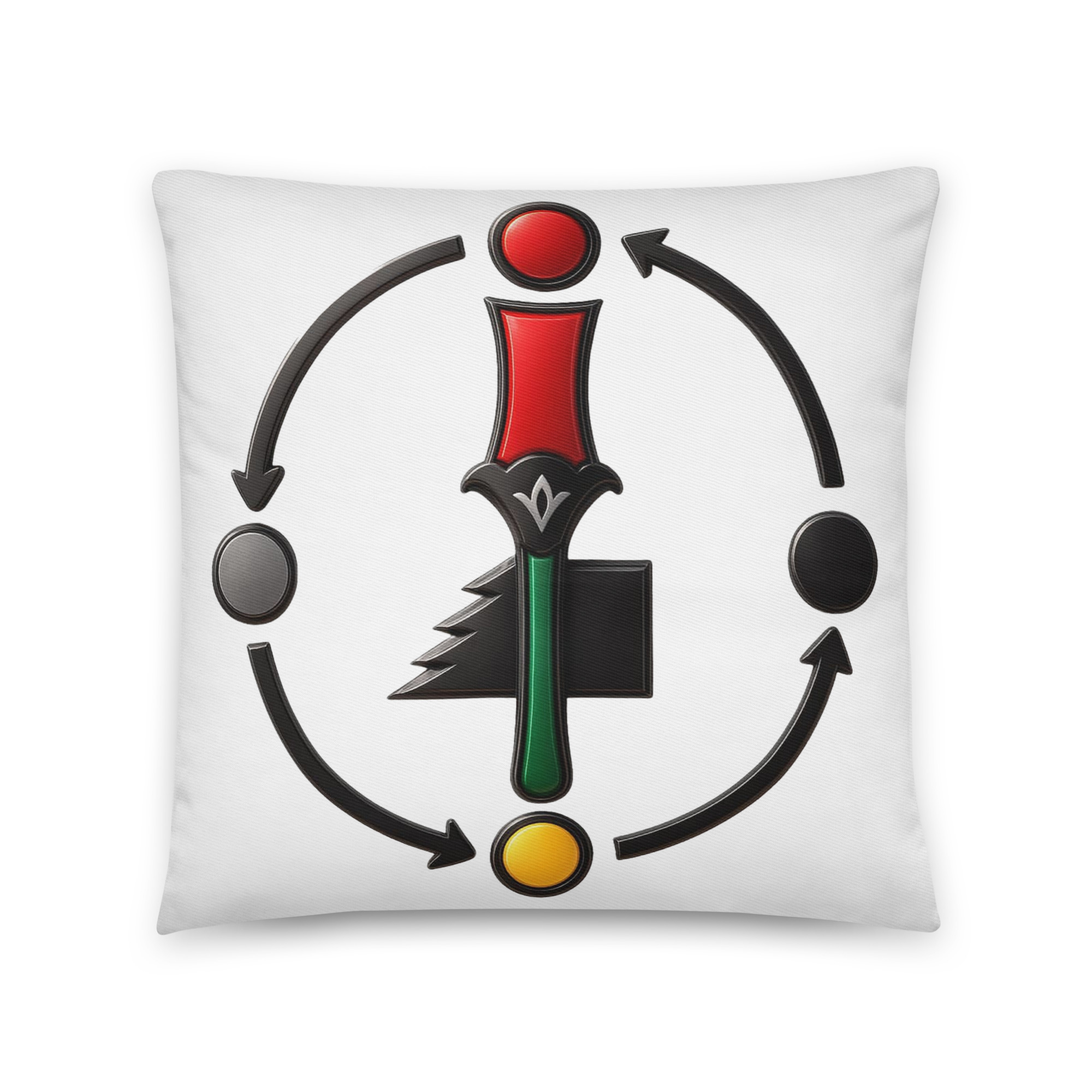 Abibitumi Emblem Cotton Pillow - Image 5