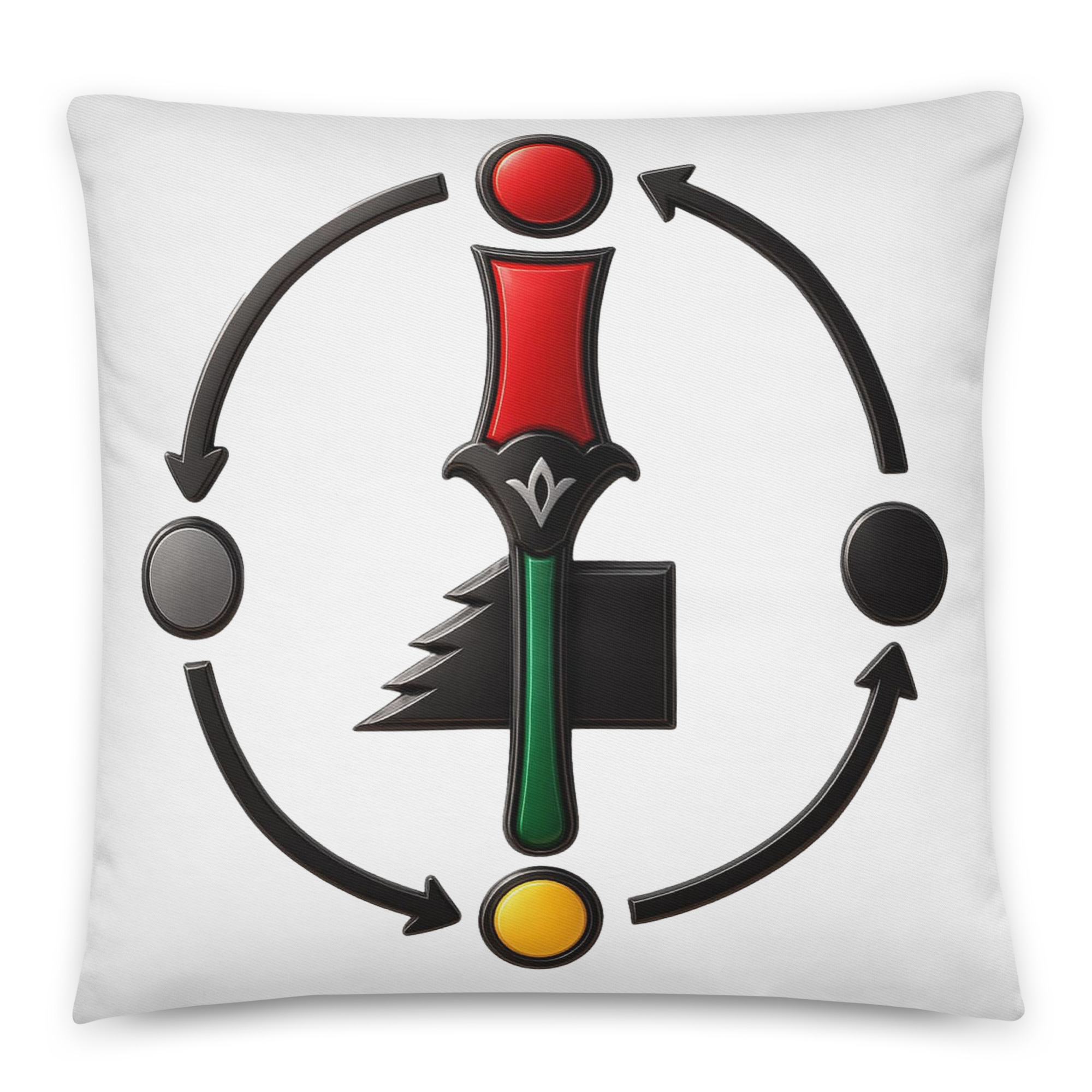 Abibitumi Emblem Cotton Pillow - Image 7
