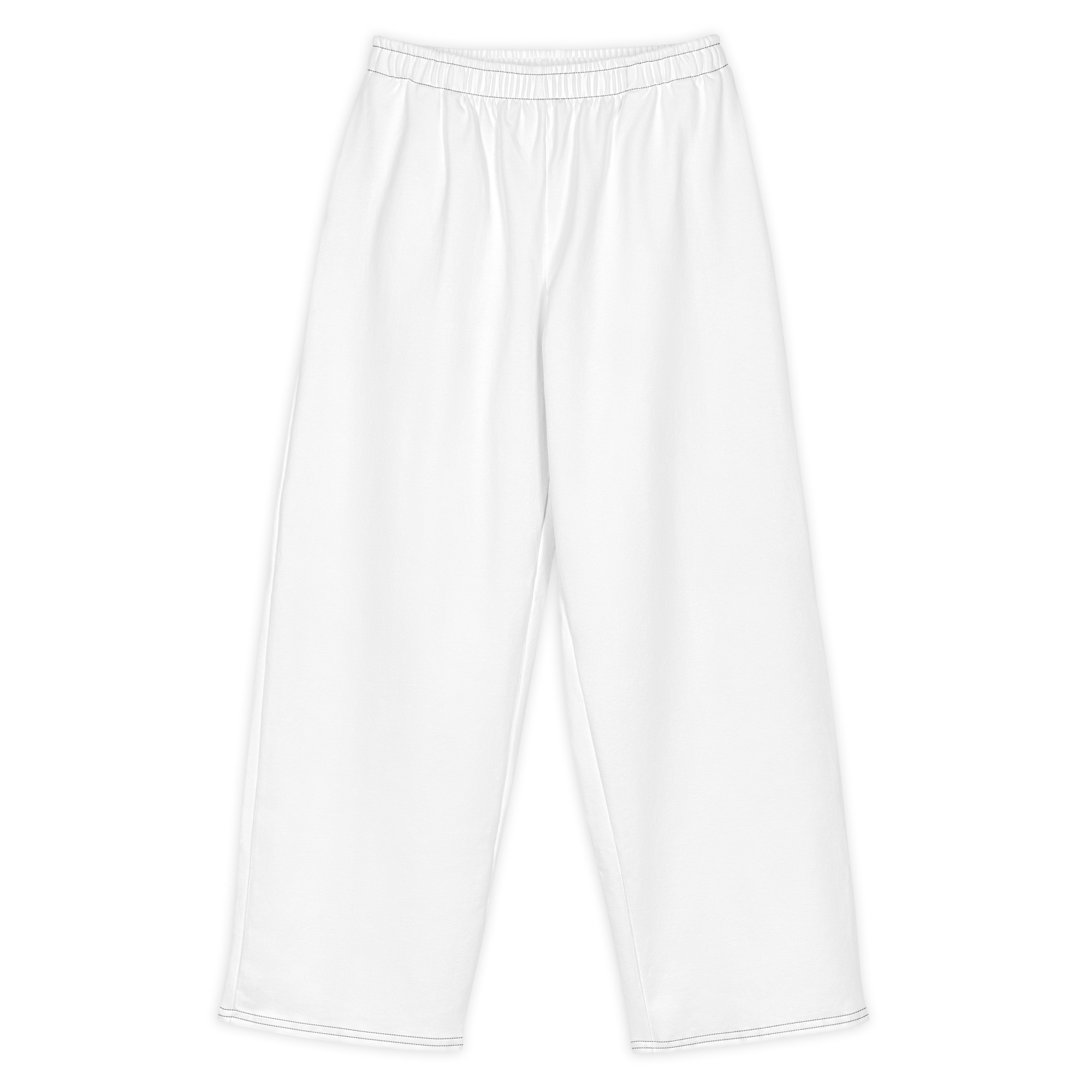 wide-leg cotton pants