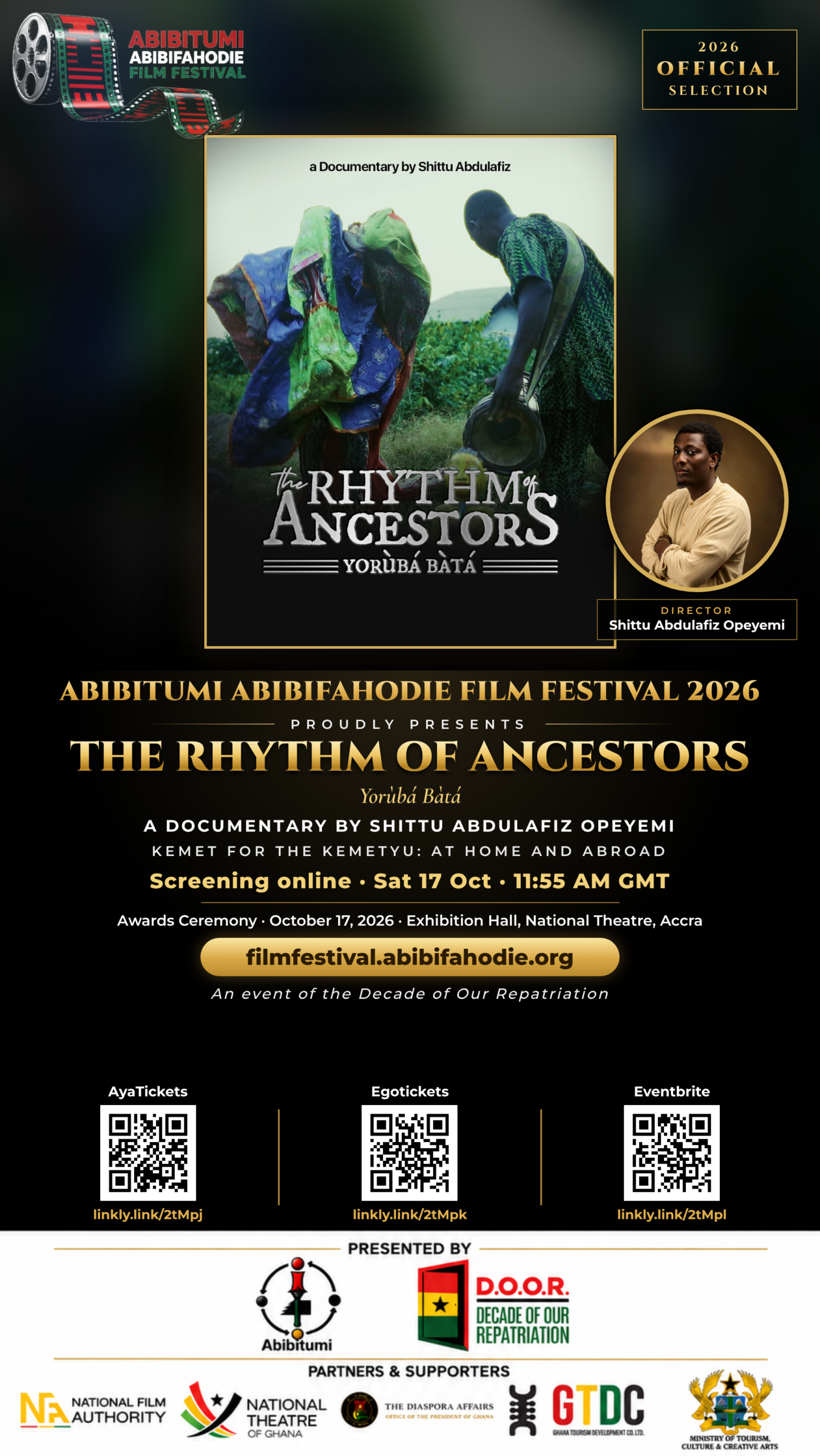 AAFF 2026 the rhythm of ancestors
