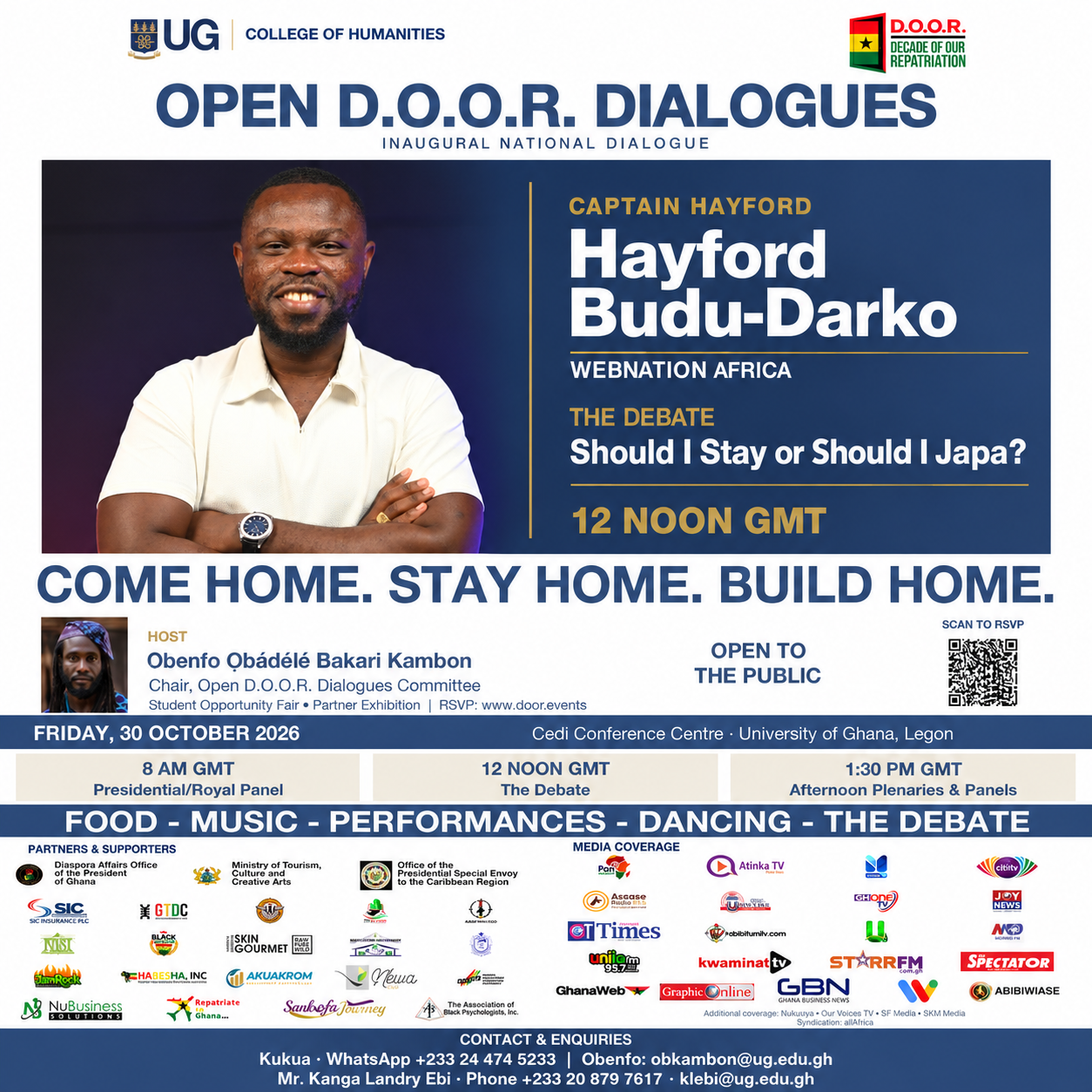 Captain Hayford Budu-Darko — Open D.O.O.R. Dialogues