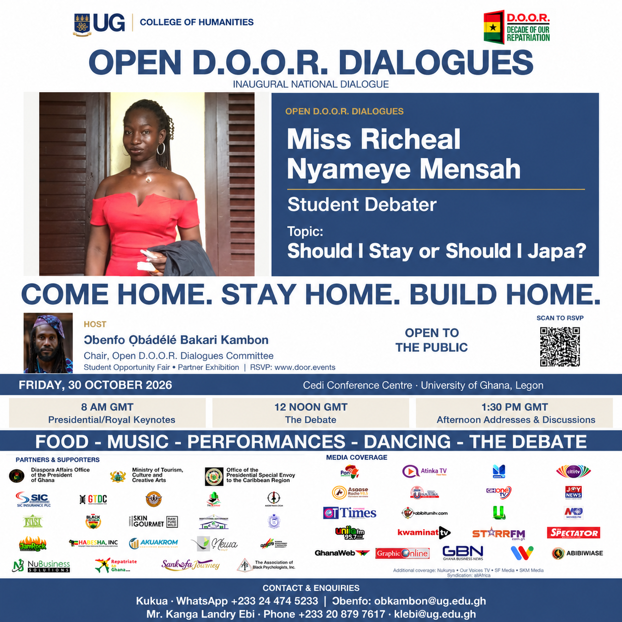 2 days to go — Miss Richeal Nyameye Mensah: Should I Stay or Should I Japa?