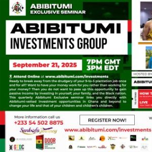 Group logo of ABIBITUMI Investments Group — Exclusive Quarterly Seminar